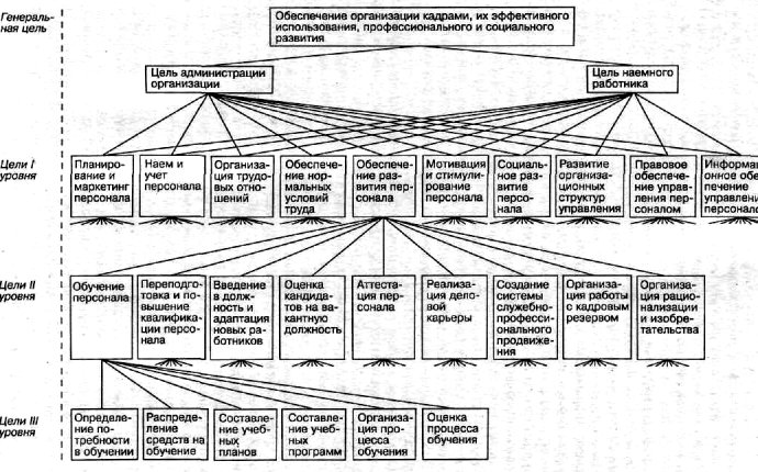 2.3. Цели и функции системы управления персоналом