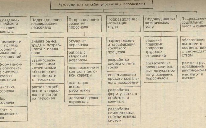 3 2. Организационная структура системы управления персоналом